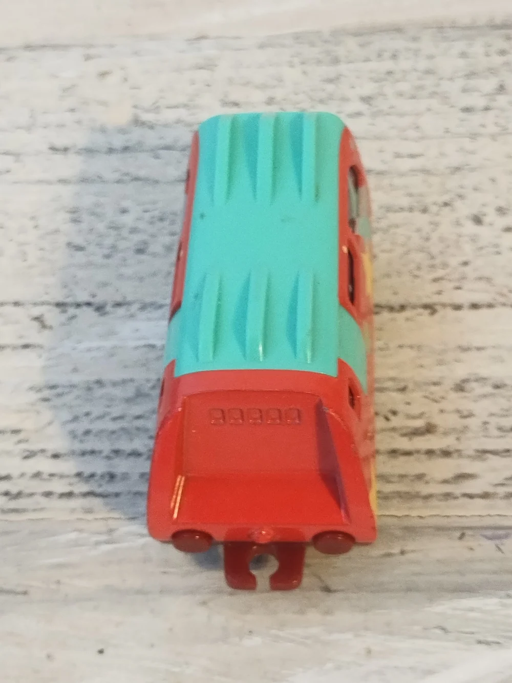 Figurine Thomas Friends Jiff Push Along Train Sodor Cup Racers metal and plastic